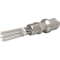 Multi-Pin Threaded Feedthrough (Mil-Spec) - NPT, Single-Ended