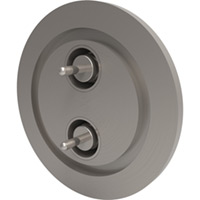 MHV Feedthroughs - KF Flange, Single-Ended