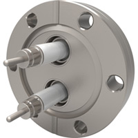 SHV-20 Feedthroughs - CF Flange, Single-Ended