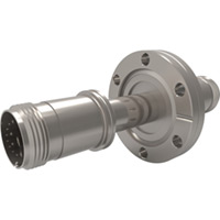 CF Flanged Type J - Thermocouple Feedthroughs - Mil-Spec Screw T/C Plug, Double-End