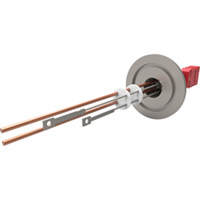 KF Flanged Type C - Thermocouple Feedthroughs -  Miniature T/C Plug & Power Leads