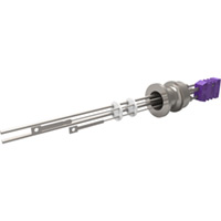 KF Flanged Type E - Thermocouple Feedthroughs - Miniature T/C Plug & Power Leads