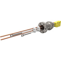 CF Flanged Type K - Thermocouple Feedthroughs - Miniature T/C Plug & Power Leads