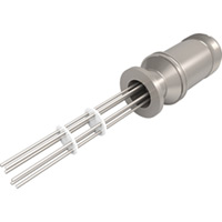 KF Flanged Type E - Thermocouple Feedthroughs - Miniature T/C Plug