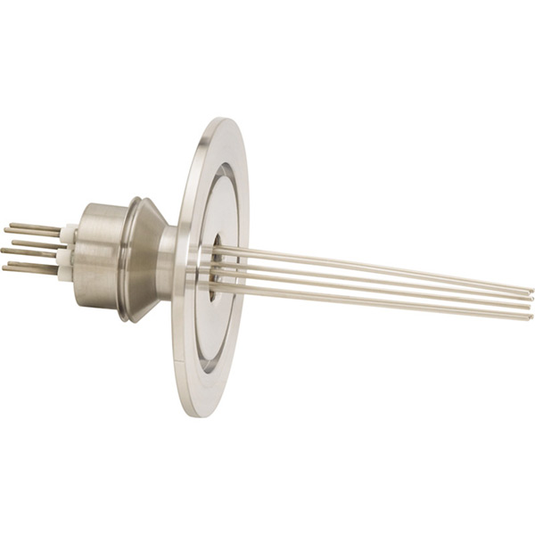 KF Flanged Type K - Thermocouple Feedthroughs - Push-On (Multi T/C) Plug