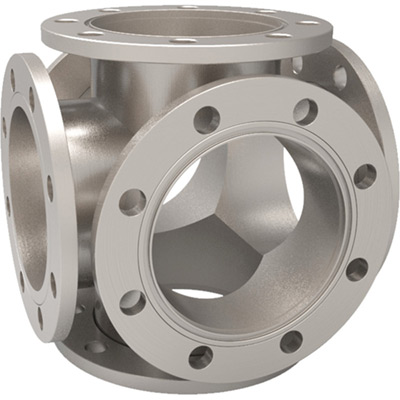 ASA HV 6-Way Crosses (grooved & flat flanges)