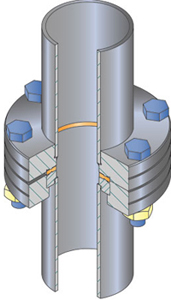 ConFlat Flange Assembly