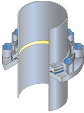 ISO Single Clamp/Bolt Nipple Assembly